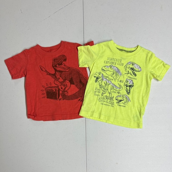 Carter’s Dinosaur T-Shirts 24M - Picture 1 of 5